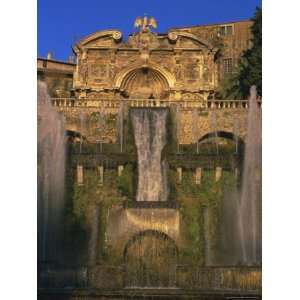  Grand Fountain in the Gardens of the Villa dEste, Unesco 