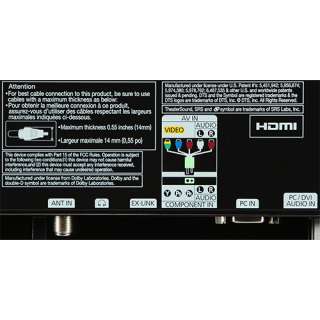   T23A550 23 LED LCD HD TV Monitor 1080p HDMI USB 1,000,000:1 Contrast