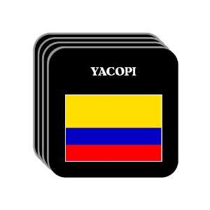  Colombia   YACOPI Set of 4 Mini Mousepad Coasters 
