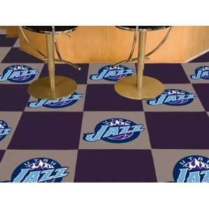  Club Pack of 20 NBA 18 Utah Jazz Carpet Floor Tiles 