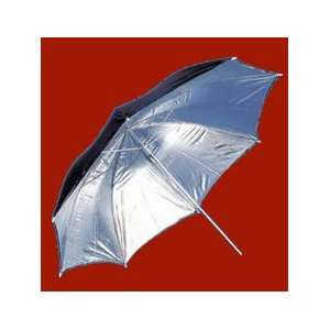 Black/Silver Umbrella 38 by Boss Backdrops with Free Ground Shipping