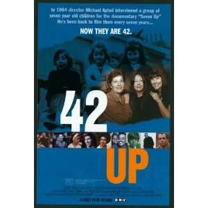  42 Forty Two Up (1998) 27 x 40 Movie Poster Style A