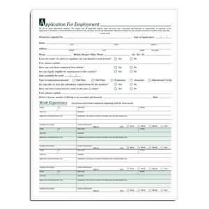  EGP Employment Application