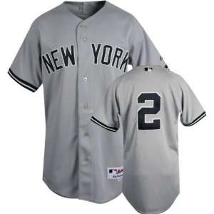   MLB Road Grey Authentic New York Yankees Jersey: Sports & Outdoors