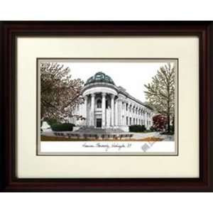  American University Alumnus Framed Lithograph