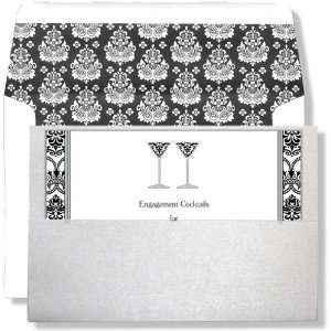   and Formal Invitations   Twice as Nice Silver Pocket Invitation
