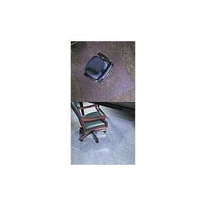  Chair Mat for Low Pile/Loop Carpets, 45w x 53l, Clear: Office Products