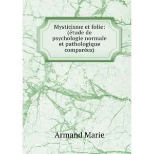   Et Pathologique ComparÃ©es) (French Edition) Armand Marie Books