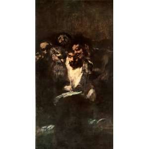   Commentary Francisco Goya Figures   Original Color Print Home