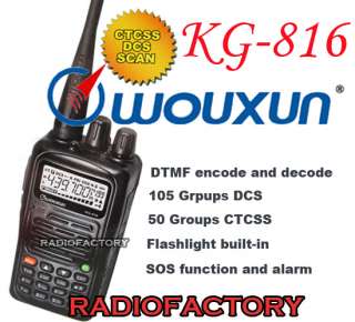 WOUXUN KG 816 VHF 136 174MHZ Two Way Radio KG 816  