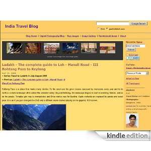  India Travel Blog Kindle Store Arun