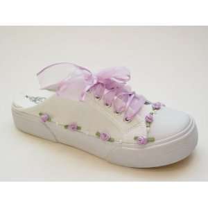  Light Orchid Savvy Sneak   Decorated Wedding Sneakers 