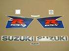 GSX R 1000 2010 complete decals stickers graphics logo 