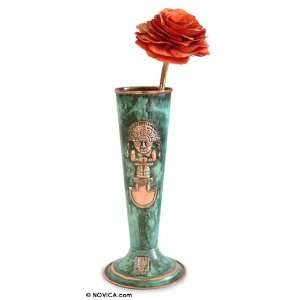  Copper and bronze vase, Kings Sacrifice