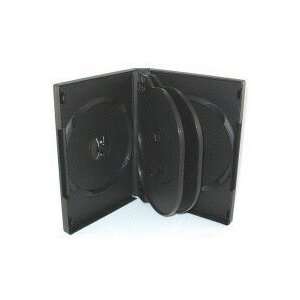  Chubby 6 Disc Black DVD Case Electronics