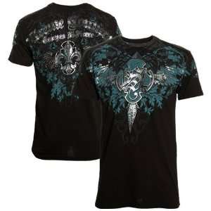  Xtreme Couture Black GSP Migrate Premium T shirt: Sports 