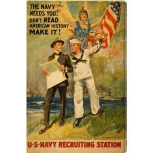  Navy Recruiting Poster AZV01088 arcylic print