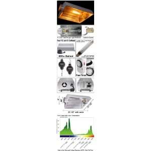  600w Ballast Air Cooled Tube HPS Grow Light System: Patio 