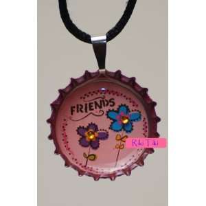  Natural Life Friends Bottlecap Necklace: Everything Else