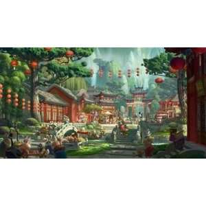   Fu Panda   DreamWorks Animation Fine Art   LE   Canvas: Home & Kitchen