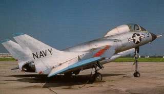 CHANCE VOUGHT F7U CUTLASS FAOW 132 1950s USN Fighter  