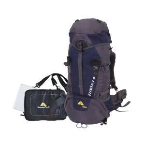   Backpack with Detachable Laptop Sleeve 65L BLUE