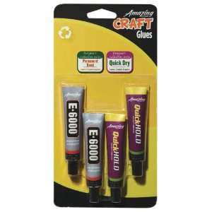  Craft Glues   Amazing Goop   E6000 & Quick Hold M10 