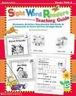 Sight Word Readers Teaching Guide Strategies, Activities 