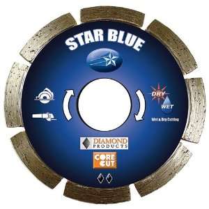   Inch by 0.250 Star Blue Tuck Point Blade, 5 Pack