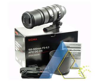 Sigma 150 500mm f/5 6.3 APO DG OS HSM for Nikon+1 Year Warranty  