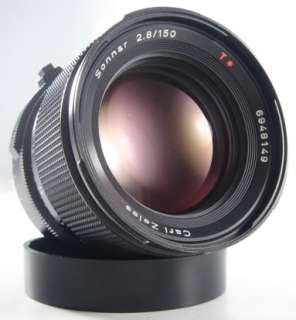 Hasselblad Carl Zeiss Sonnar FE T* 150mm 2.8 Lens EXC  
