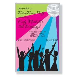  Disco Party Invitations Toys & Games
