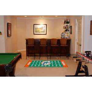  NFL Miami Dolphins 72 Rug / Runner: Sports & Outdoors
