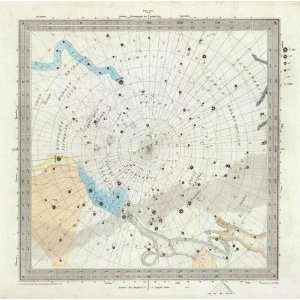  Celestial Anno 1830. No. 6. Circumjacent the South Pole 