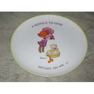    Mothers Day 10 1/2 Inch Porcelain Plate   Japan