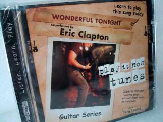 NEW CD GUITAR PLAY IT NOW TUNES SELECT YOUR SONG  