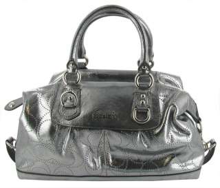 NEW F17130 Ashley Perforated Satchel Leather Womens Handbag  