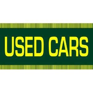  3x6 Vinyl Banner   Used Car 