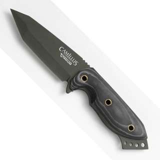 Camillus 7.75 Fixed Blade Knife   Micarta Handle 18509 *NEW*  