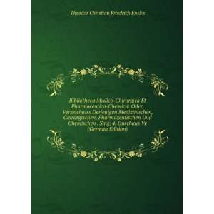   Edition) (9785875761225) Theodor Christian Friedrich Enslin Books