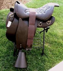 This is a very nice saddle with a padded 18 seat