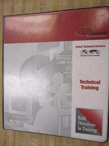Allen Bradley P 1830 3589 P18303589 Training Manual USED  