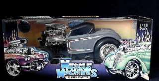 Muscle Machines 1932 Ford Roadster Charcoal Grey 1:18  
