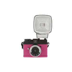  Diana Mini Camera & Flash with Film in Pink: Camera 