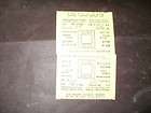 LOT 2 ZIM TH. HERZEL SHOHAM MARITIME FOOD TICKET 1960