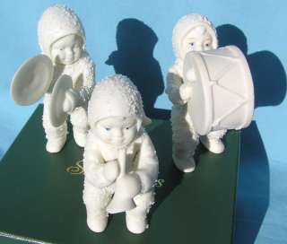 snowbabies set of 3 first made in 1988 the tiny
