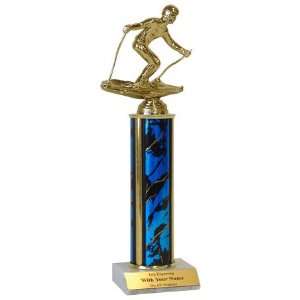  12 Downhill Skiing Trophy Toys & Games