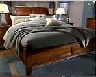 Thomasville Furniture Felicity Sunlit Cherry King cane / Panel Bed 