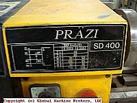 Prazi Lathe Model SD 400 Benchtop 27 Bed  