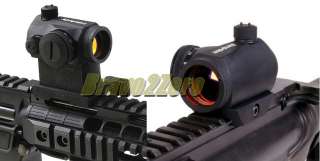 Aimpoint Micro T 1 Style 1x24 Red Dot Sight with 1 QD High Mount 